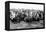 European Immigrants Arriving at Ellis Island, 1907-null-Framed Stretched Canvas