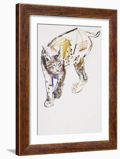 European Lynx-Mark Adlington-Framed Giclee Print