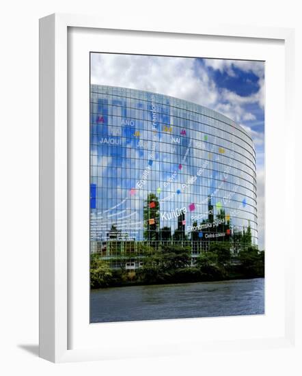 European Parliament, Strasbourg, Alsace, France, Europe-Richardson Peter-Framed Photographic Print