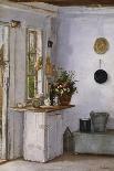 A Kitchen Interior-European School (Early 20th Century)-Framed Giclee Print