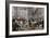 European Statesmen Meeting at the Congress of Vienna to Close the Napoleonic Wars, 1815-null-Framed Giclee Print