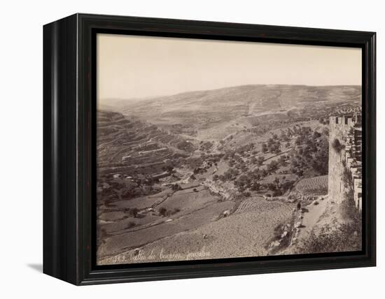 European Valley, Jerusalem-Bettmann-Framed Premier Image Canvas