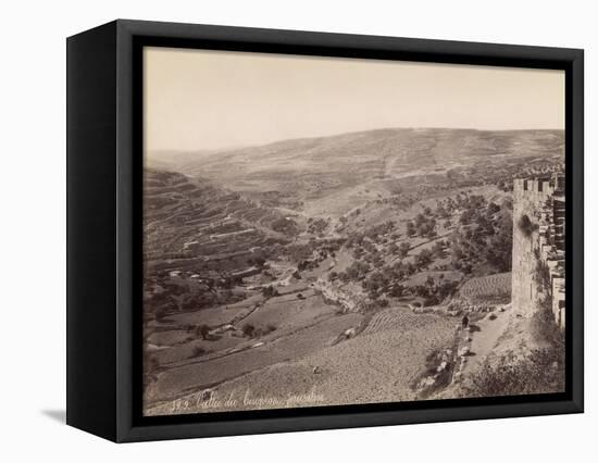 European Valley, Jerusalem-Bettmann-Framed Premier Image Canvas