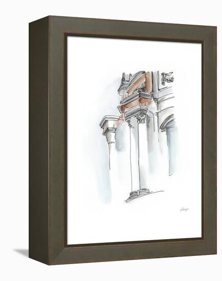 European Watercolor Sketches IV-Ethan Harper-Framed Stretched Canvas