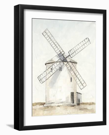 European Windmill I-Ethan Harper-Framed Art Print