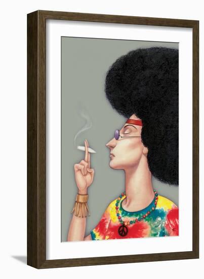 Eustace Trippy, 2015 (Acrylic on Illustration Board)-Anita Kunz-Framed Giclee Print