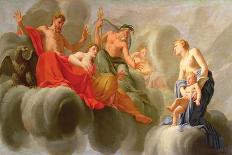 Ganymède enlevé par Jupiter-Eustache Le Sueur-Giclee Print