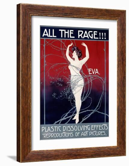 Eva, All the Rage-Mario Borgoni-Framed Art Print