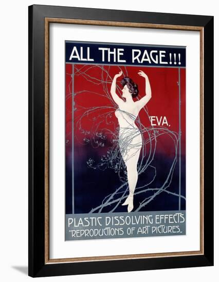 Eva, All the Rage-Mario Borgoni-Framed Art Print