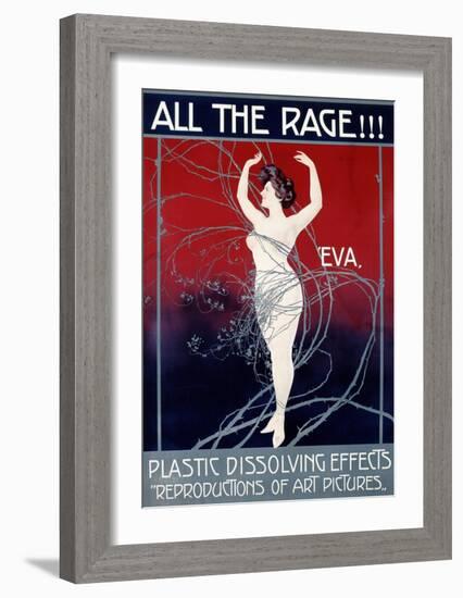 Eva, All the Rage-Mario Borgoni-Framed Art Print