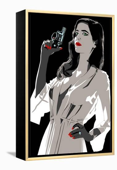 Eva Green - I've Been Especially Bad-Emily Gray-Framed Premier Image Canvas