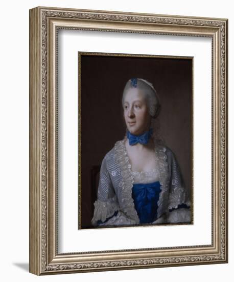 Eva Marie Veigel-Jean-Etienne Liotard-Framed Giclee Print