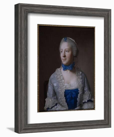 Eva Marie Veigel-Jean-Etienne Liotard-Framed Giclee Print