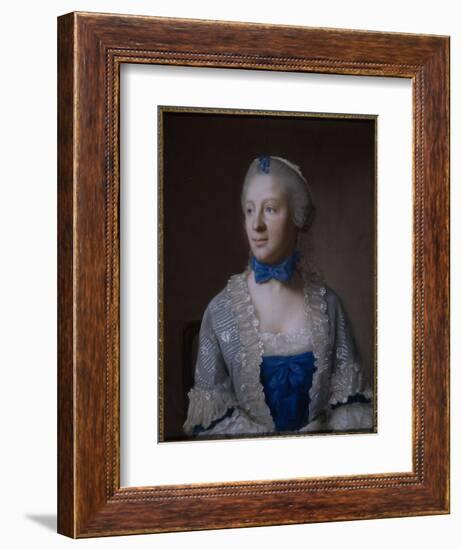 Eva Marie Veigel-Jean-Etienne Liotard-Framed Giclee Print