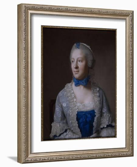 Eva Marie Veigel-Jean-Etienne Liotard-Framed Giclee Print