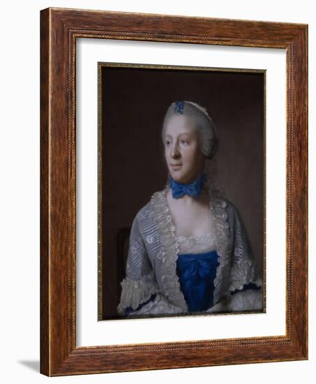 Eva Marie Veigel-Jean-Etienne Liotard-Framed Giclee Print