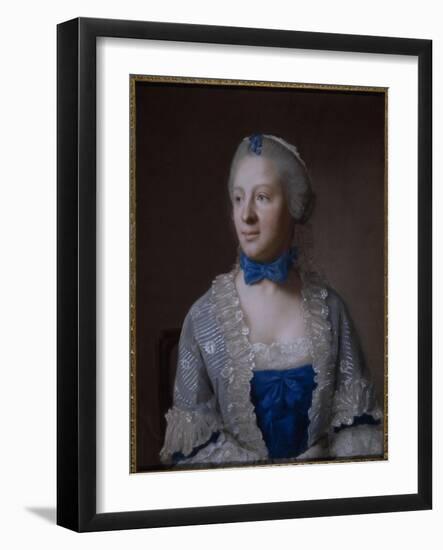 Eva Marie Veigel-Jean-Etienne Liotard-Framed Giclee Print