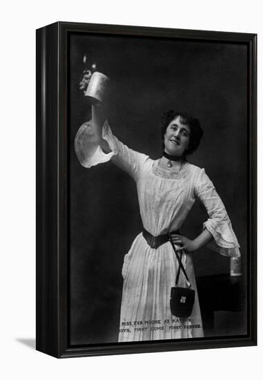 Eva Moore as 'Kathie' in Boys, First Come, First Served, 1903-Ellis & Walery-Framed Premier Image Canvas