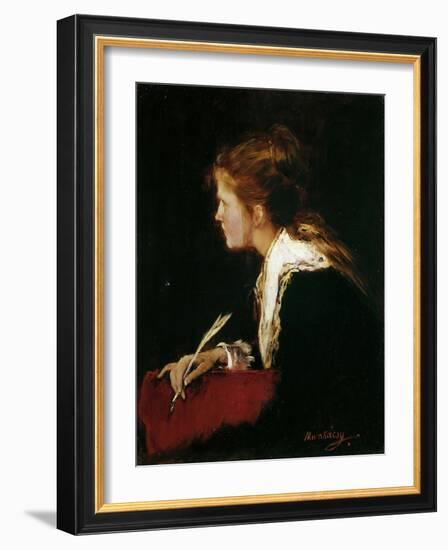 Eva. Studie Zu Milton, 1877-Mihaly Munkacsy-Framed Giclee Print