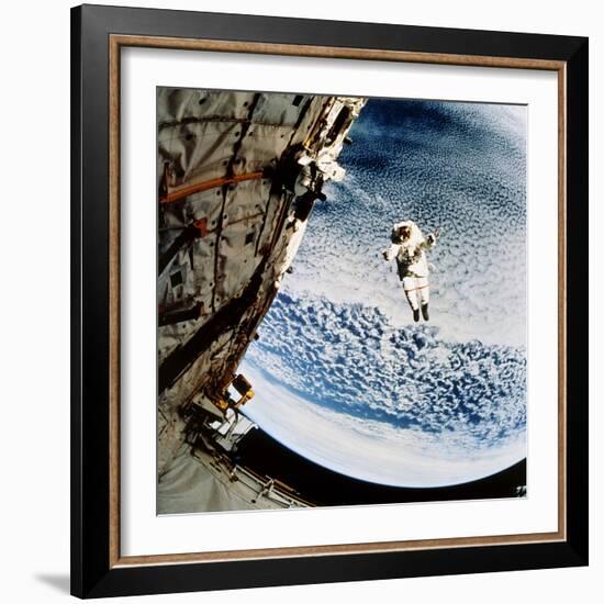 Evaluation of SAFER EVA Backpack, STS-64-null-Framed Premium Photographic Print
