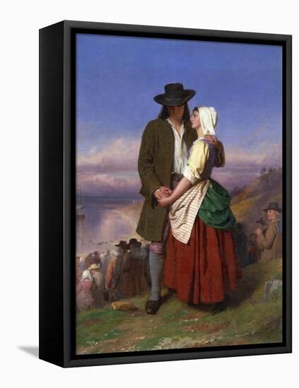 Evangeline and Gabriel-John Faed-Framed Premier Image Canvas