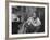 Evangelist, Billy Graham, Sitting in Easy Chair, Talking, in His Home-Ed Clark-Framed Photographic Print