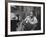 Evangelist, Billy Graham, Sitting in Easy Chair, Talking, in His Home-Ed Clark-Framed Photographic Print