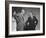 Evangelist Billy Graham Visiting with Pres. Dwight Eisenhower at the Wh-Paul Schutzer-Framed Photographic Print