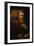 Evangelist Mathaus and Angel-Rembrandt van Rijn-Framed Art Print