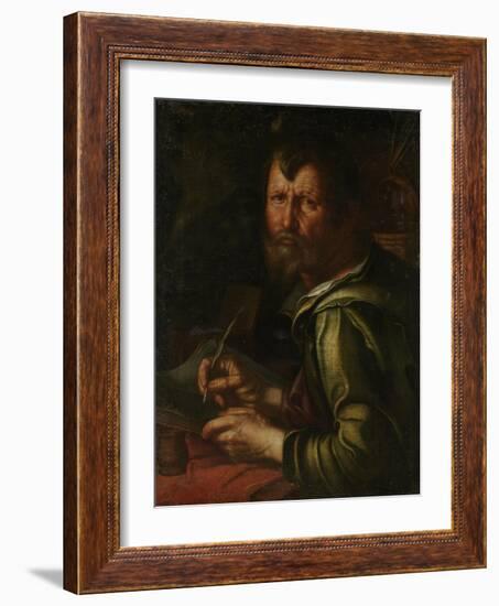 Evangelist Saint Luke-Joachim Wtewael-Framed Art Print