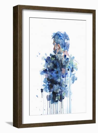 Evaporate-Agnes Cecile-Framed Art Print