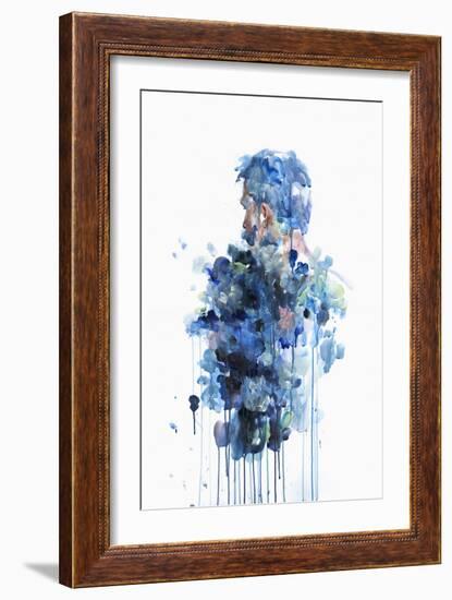 Evaporate-Agnes Cecile-Framed Art Print