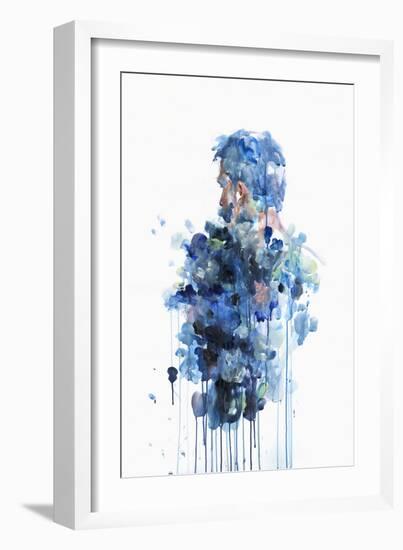 Evaporate-Agnes Cecile-Framed Art Print