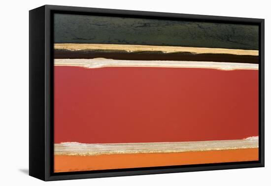 Evaporation Ponds for the Commercial Extraction-null-Framed Premier Image Canvas