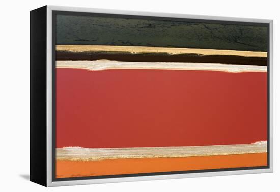 Evaporation Ponds for the Commercial Extraction-null-Framed Premier Image Canvas