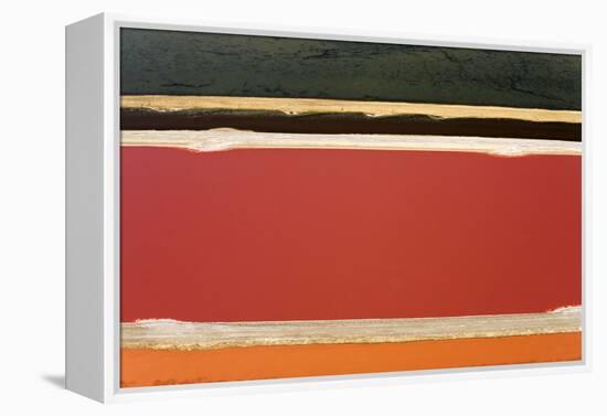 Evaporation Ponds for the Commercial Extraction-null-Framed Premier Image Canvas