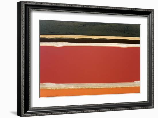 Evaporation Ponds for the Commercial Extraction-null-Framed Photographic Print