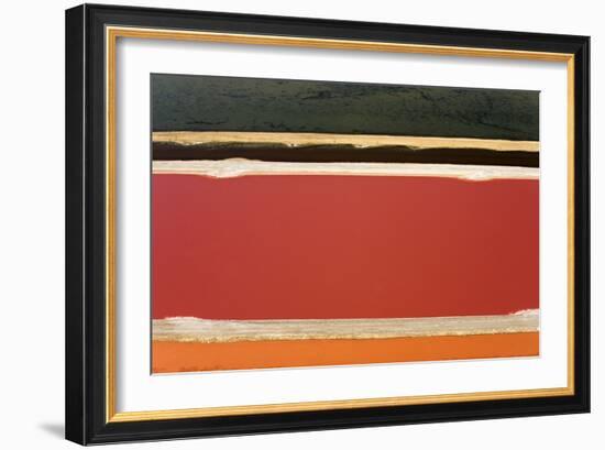 Evaporation Ponds for the Commercial Extraction-null-Framed Photographic Print