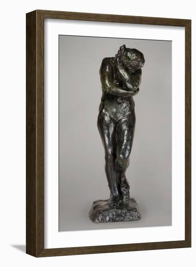 Eve, 1881 (Bronze)-Auguste Rodin-Framed Giclee Print