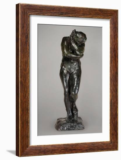 Eve, 1881 (Bronze)-Auguste Rodin-Framed Giclee Print