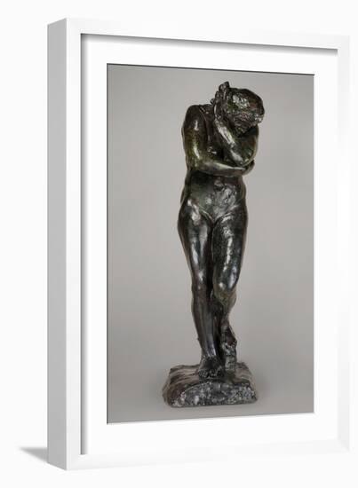 Eve, 1881 (Bronze)-Auguste Rodin-Framed Giclee Print