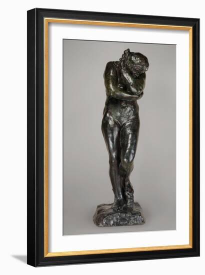 Eve, 1881 (Bronze)-Auguste Rodin-Framed Giclee Print