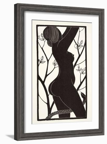 Eve, 1926-Eric Gill-Framed Giclee Print