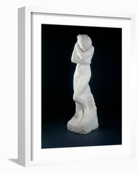 Eve after Fishing (Modesty), C.1897-Auguste Rodin-Framed Giclee Print