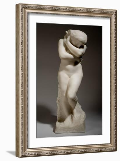 Eve (After the Fall), 1899-Auguste Rodin-Framed Giclee Print