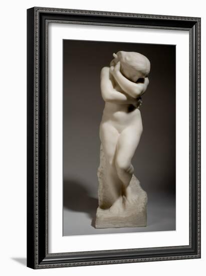 Eve (After the Fall), 1899-Auguste Rodin-Framed Giclee Print