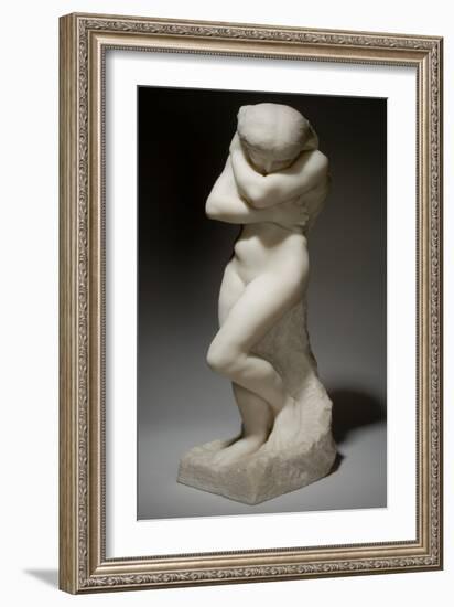 Eve (After the Fall), 1899-Auguste Rodin-Framed Giclee Print