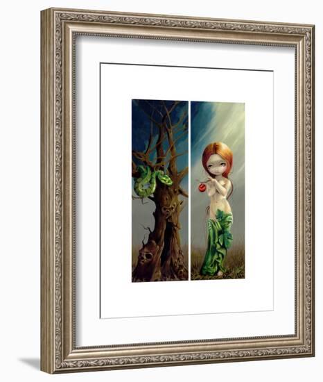 Eve and the Tree of Knowledge-Jasmine Becket-Griffith-Framed Art Print