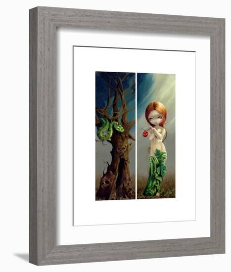 Eve and the Tree of Knowledge-Jasmine Becket-Griffith-Framed Art Print