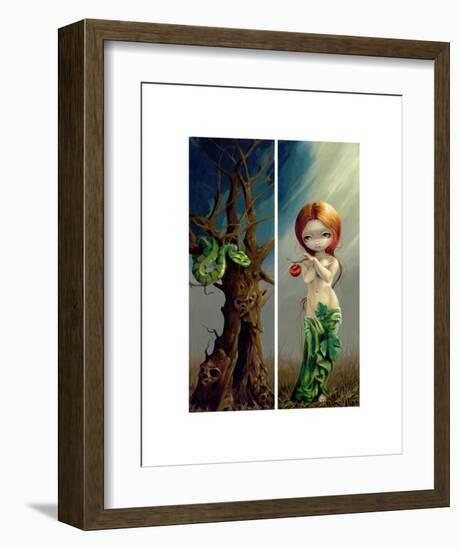 Eve and the Tree of Knowledge-Jasmine Becket-Griffith-Framed Art Print